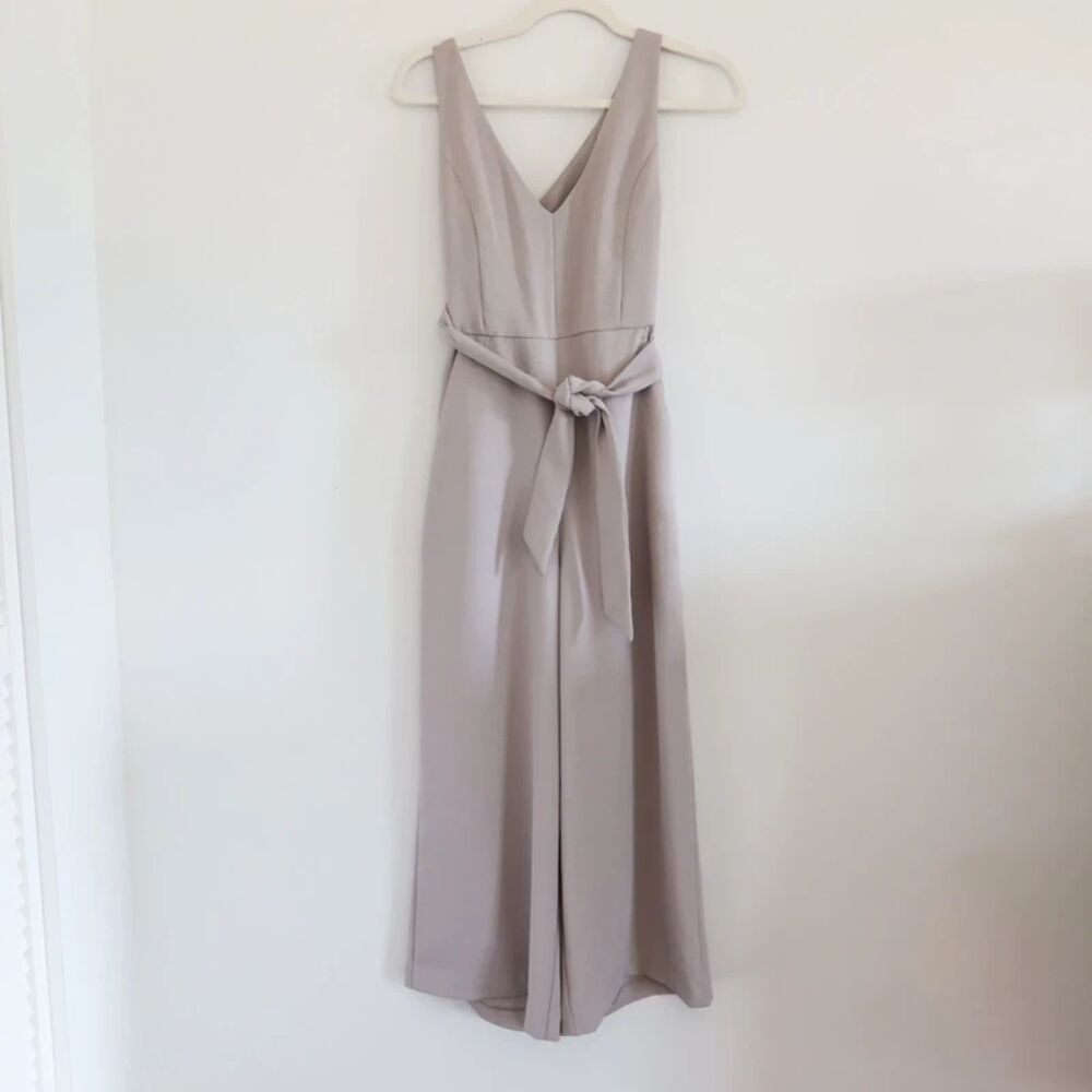 Aritzia Wilfred New Ecoulement Jumpsuit Opal Grey Size 2